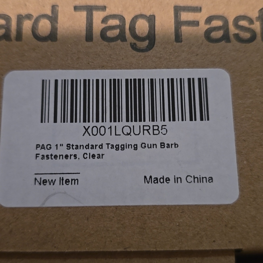 Standard 1" Tagging Gun Fasteners 5000pcs - Picture 8 of 9